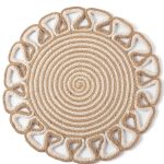 Σουπλά γιούτα 1911 (38cm) beige SilkFashion