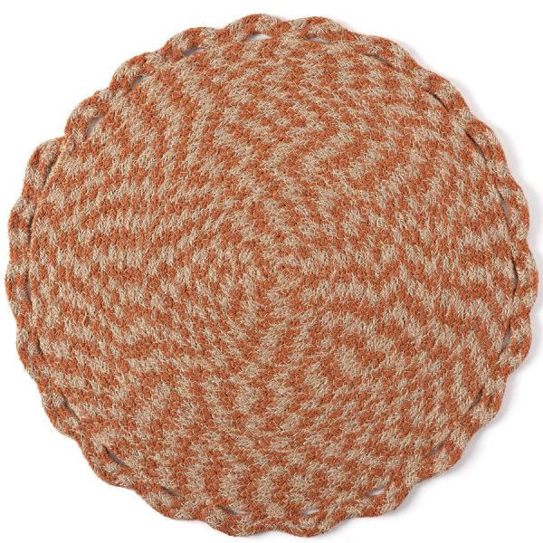 Σουπλά γιούτα 2058 (38cm) rust SilkFashion