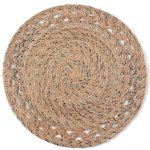 Σουπλά γιούτα 2060 (38cm) black/rust SilkFashion