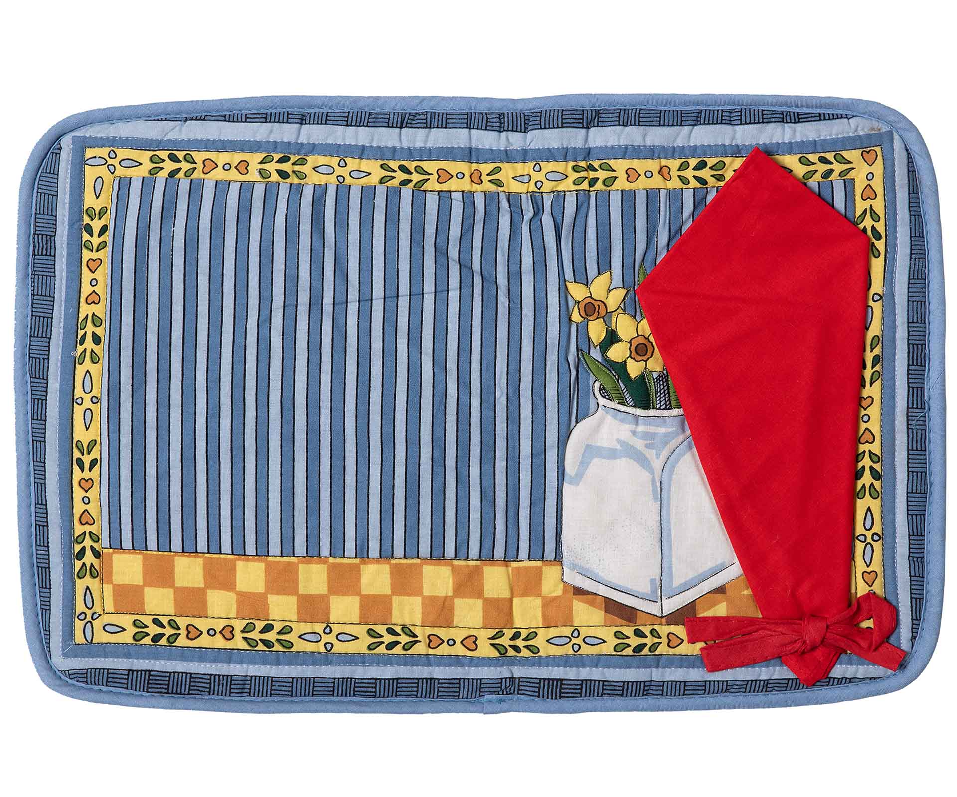 souplaaplike1 soupla (33cm x 55cm) με πετσέτα φαγητού απλικέ SilkFashion - Image 1