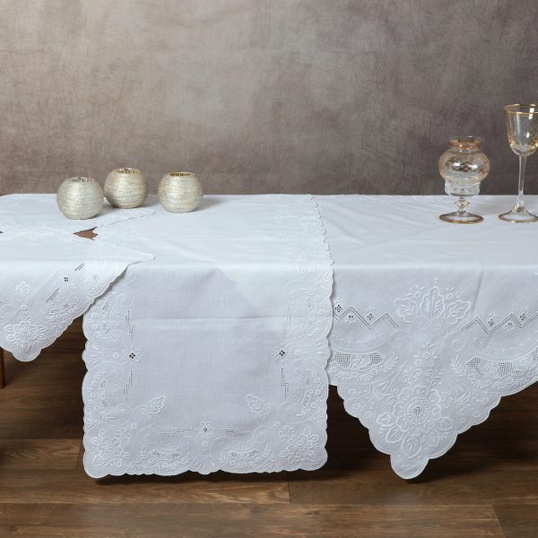 Χειροποίητο σετ 4 τεμαχίων SP1 (90cm x 90cm/40cm x 110cm/2 x 40cm x 40cm) SilkFashion