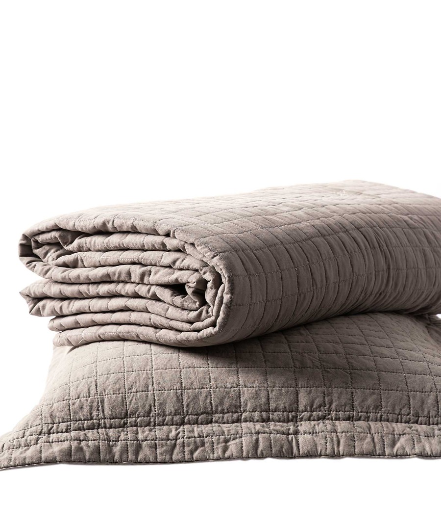 stonewashedmpez ΚΟΥΒΕΡΛΙ σετ (220cm x 240cm + 2 x 50cm x 70cm) STONEWASHED MPEZ SilkFashion - Image 1