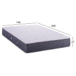ΣΤΡΩΜΑ DREAMTOPIA ΣΕΙΡΑ CLOUD9 HM656.140 BONNELL SPRING 140x200x27Υ εκ. - Image 2