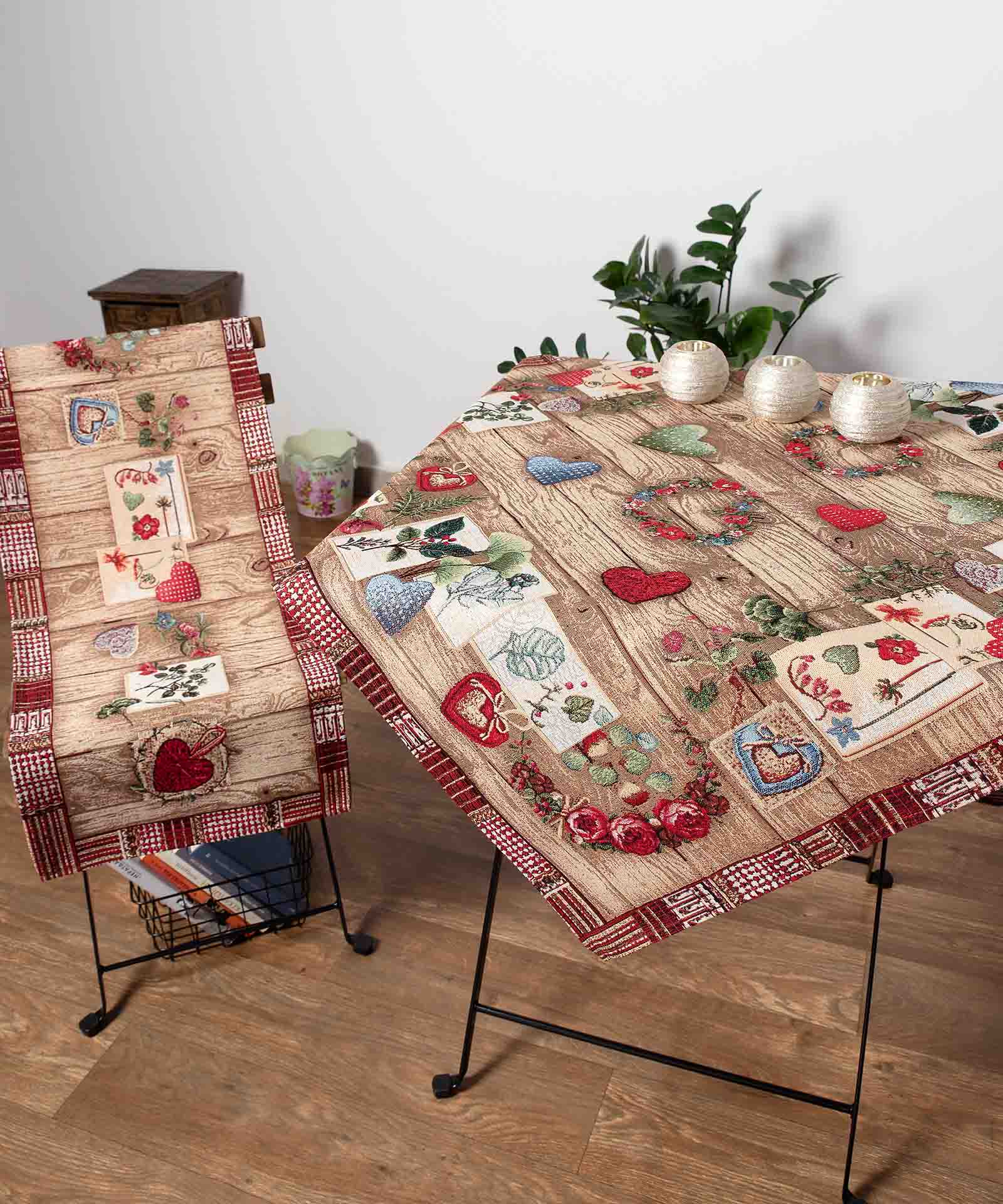 tesis-2 τραβέρσα ( 45cm x 140cm) tesis SilkFashion - Image 1