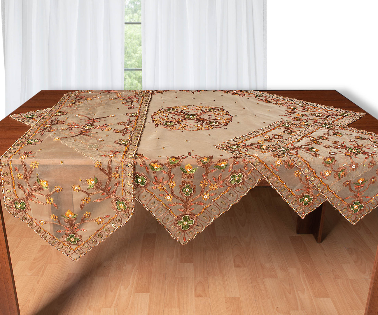 touli3 Τούλινο σετ (4 τεμαχίων) 3 SilkFashion - Image 1