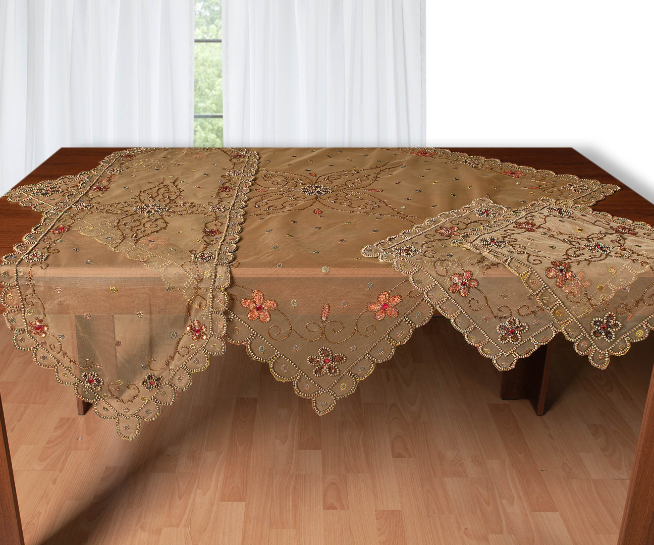 touli5 Τούλινο σετ (4 τεμαχίων) 5 SilkFashion - Image 1