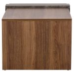 ΤΡΑΠΕΖΙ ΣΑΛΟΝΙΟΥ WILMA HM8950.13 ΜΕΛΑΜΙΝΗ ΣΕ ΦΥΣΙΚΟ-ΓΚΡΙ ΠΕΤΡΑ 80Χ50Χ35Υ εκ. - Image 4