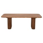 ΤΡΑΠΕΖΙ ΣΑΛΟΝΙΟΥ GROOT HM9686 ΜΑΣΙΦ ΞΥΛΟ ΑΚΑΚΙΑΣ ΣΕ ΦΥΣΙΚΟ 120x60x40Yεκ. - Image 3