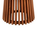 ΤΡΑΠΕΖΙ ΣΑΛΟΝΙΟΥ ΣΤΡΟΓΓΥΛΟ FRANTZ HM9387.11 ΜΑΣΙΦ MINDI ΞΥΛΟ-ΦΥΣΙΚΟ Φ80X45Υεκ. - Image 3