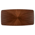 ΤΡΑΠΕΖΙ ΤΡΑΠΕΖΑΡΙΑΣ RINER ΟΡΘΟΓΩΝΙΟ HM9745 MDF ΜΕ ΚΑΠΛΑΜΑ ΚΑΡΥΔΙΑΣ 180x90x76εκ. - Image 5