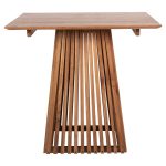 ΤΡΑΠΕΖΙ ΤΡΑΠΕΖΑΡΙΑΣ ΤΕΤΡΑΓΩΝΟ FRANTZ HM9458.11 ΜΑΣΙΦ MINDI ΞΥΛΟ 80x80x75Y εκ. - Image 3