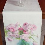 Τραβέρσα με στάμπα (45cm x 170cm) 029 SilkFashion