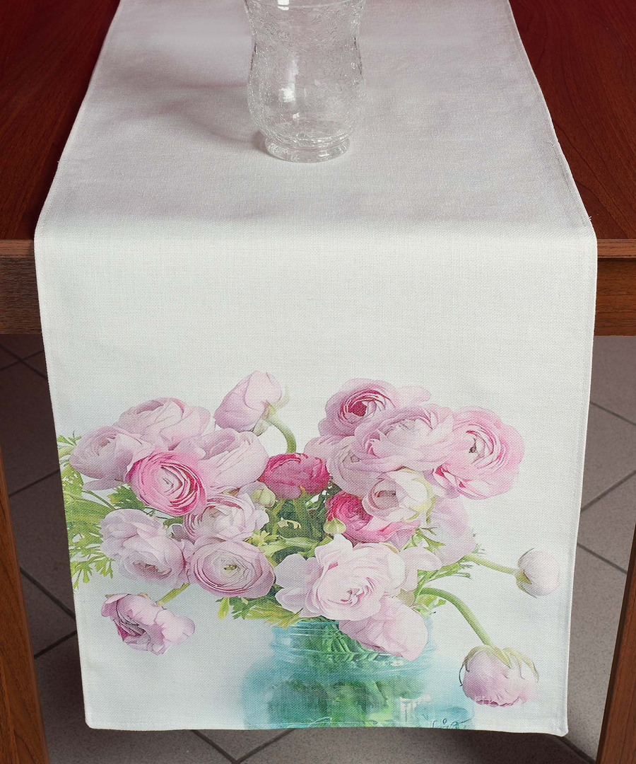 traversa29 Τραβέρσα με στάμπα (45cm x 170cm) 029 SilkFashion - Image 1