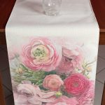 Τραβέρσα με στάμπα (45cm x 170cm) 030 SilkFashion