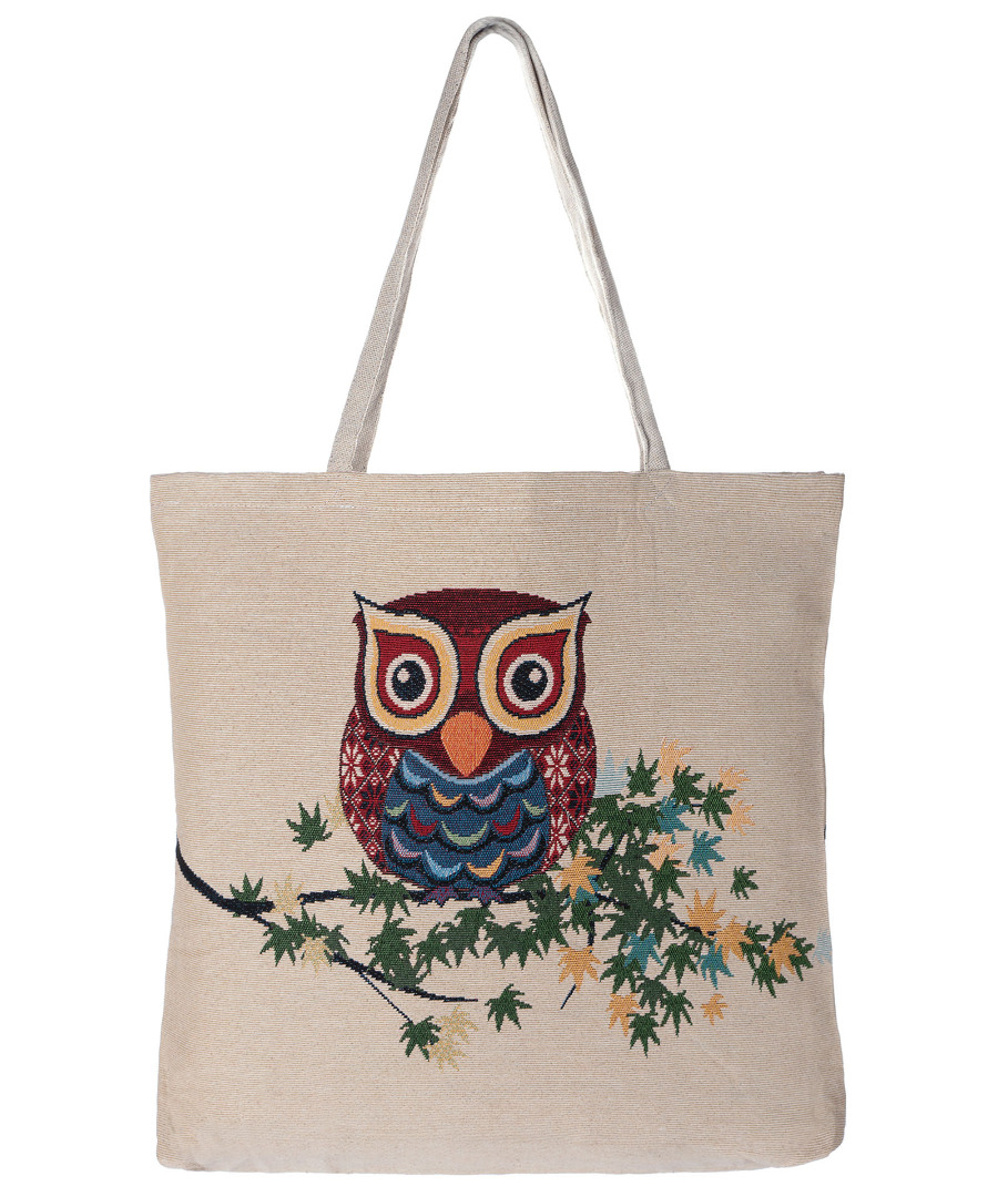 tsantakoukouvagia11 Τσάντα κουκουβάγια (45cm x 45cm) 11 SilkFashion - Image 1