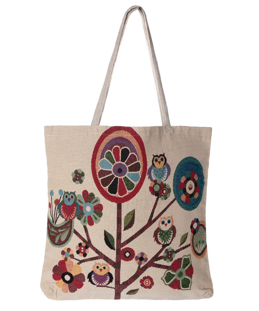 tsantakoukouvagia6 Τσάντα κουκουβάγια (45cm x 45cm) 6 SilkFashion - Image 1