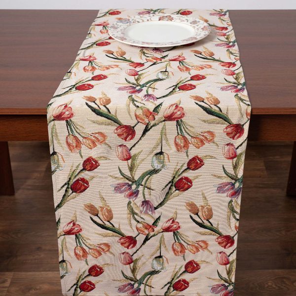 Τραβέρσα στόφα (45cm x 170cm) tulip SilkFashion