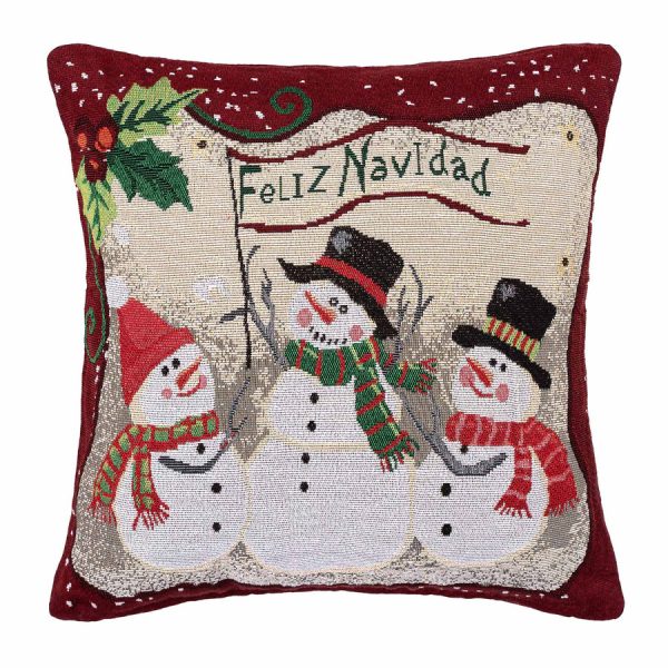 ΧΡΙΣΤΟΥΓΕΝΝΙΑΤΙΚΕΣ ΜΑΞΙΛΑΡΟΘΗΚΕΣ (45cm x 45cm) W351-124 SilkFashion