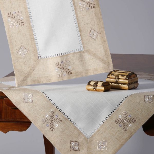 Τραβέρσα WH19-011 (45cm x 175cm) SilkFashion