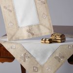 Τραπεζομάντηλο WH19-011 (85cm x 85cm) SilkFashion