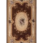 ΧΑΛΙ (85cm x 150cm) καφέ SilkFashion