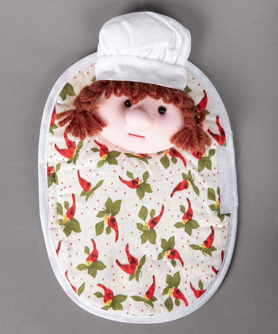 xeroulimageirisa Πιάστρα για το χερούλι του ψυγείου (20cm x 15cm) μαγείρισσα SilkFashion - Image 1