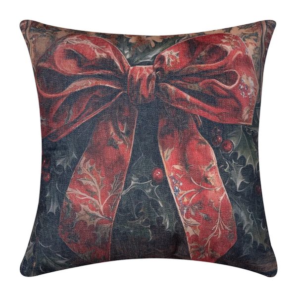 ΣΤΑΜΠΩΤΗ ΧΡΙΣΤΟΥΓΕΝΝΙΑΤΙΚΗ ΜΑΞΙΛΑΡΟΘΗΚΗ (45cm x 45cm) ks2026-16 SilkFashion