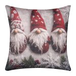 ΣΤΑΜΠΩΤΗ ΧΡΙΣΤΟΥΓΕΝΝΙΑΤΙΚΗ ΜΑΞΙΛΑΡΟΘΗΚΗ (45cm x 45cm) ks2026-2 SilkFashion