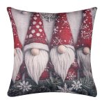 ΣΤΑΜΠΩΤΗ ΧΡΙΣΤΟΥΓΕΝΝΙΑΤΙΚΗ ΜΑΞΙΛΑΡΟΘΗΚΗ (45cm x 45cm) ks2026-20 SilkFashion