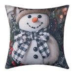 ΣΤΑΜΠΩΤΗ ΧΡΙΣΤΟΥΓΕΝΝΙΑΤΙΚΗ ΜΑΞΙΛΑΡΟΘΗΚΗ (45cm x 45cm) ks2026-22 SilkFashion