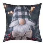 ΣΤΑΜΠΩΤΗ ΧΡΙΣΤΟΥΓΕΝΝΙΑΤΙΚΗ ΜΑΞΙΛΑΡΟΘΗΚΗ (45cm x 45cm) ks2026-23 SilkFashion