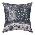 ΣΤΑΜΠΩΤΗ ΧΡΙΣΤΟΥΓΕΝΝΙΑΤΙΚΗ ΜΑΞΙΛΑΡΟΘΗΚΗ (45cm x 45cm) ks2026-26 SilkFashion