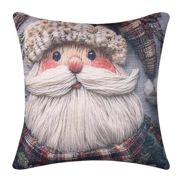 ΣΤΑΜΠΩΤΗ ΧΡΙΣΤΟΥΓΕΝΝΙΑΤΙΚΗ ΜΑΞΙΛΑΡΟΘΗΚΗ (45cm x 45cm) ks206-5 SilkFashion