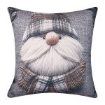 ΣΤΑΜΠΩΤΗ ΧΡΙΣΤΟΥΓΕΝΝΙΑΤΙΚΗ ΜΑΞΙΛΑΡΟΘΗΚΗ (45cm x 45cm) ks2026-6 SilkFashion