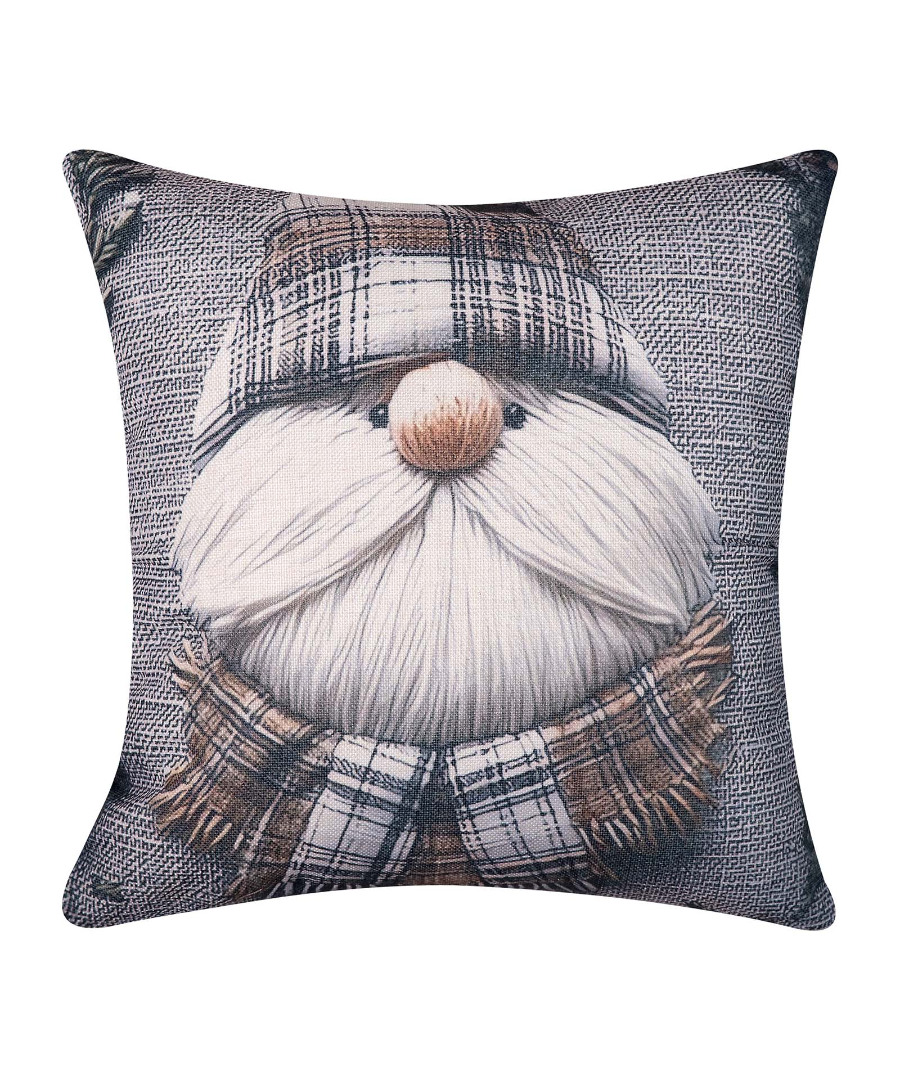 xmas2026-6 ΣΤΑΜΠΩΤΗ ΧΡΙΣΤΟΥΓΕΝΝΙΑΤΙΚΗ ΜΑΞΙΛΑΡΟΘΗΚΗ (45cm x 45cm) ks2026-6 SilkFashion - Image 1