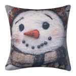 ΣΤΑΜΠΩΤΗ ΧΡΙΣΤΟΥΓΕΝΝΙΑΤΙΚΗ ΜΑΞΙΛΑΡΟΘΗΚΗ (45cm x 45cm) ks2026-7 SilkFashion