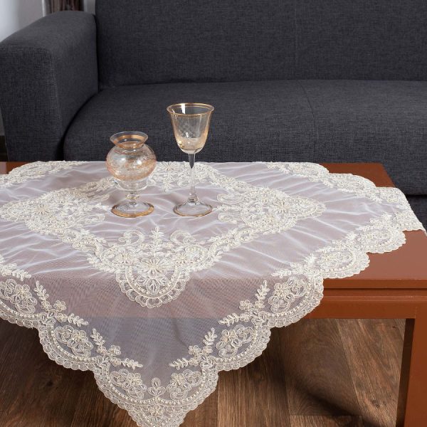 τραβέρσα (45cm X 170cm) YL12A-176 μπέζ SilkFashion