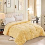 Κουβερτοπάπλωμα knitted (220cm x 240cm) κροκί SilkFashion