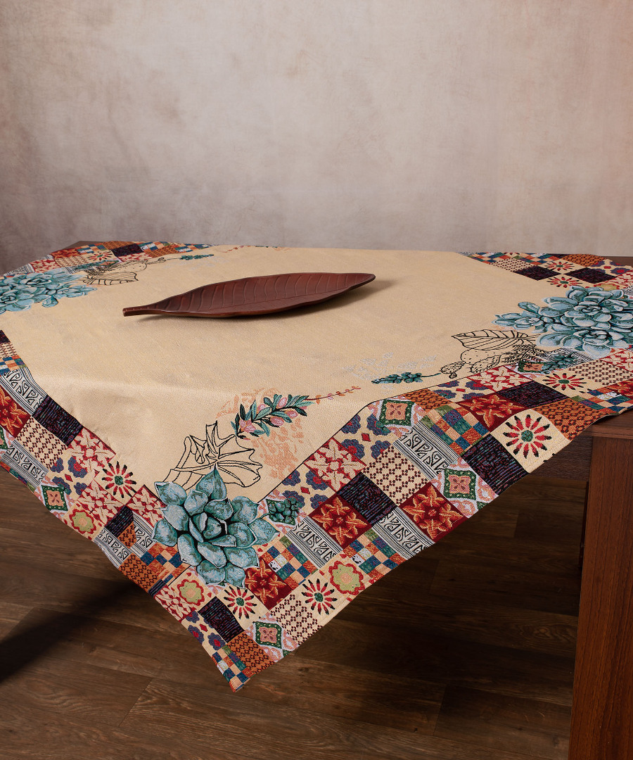 yuma1 Τραπεζοκαρέ (140cm x 140cm) YUMA SilkFashion - Image 1