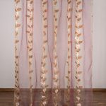 Κουρτίνα zj05 (280cm x 300cm) με τρέσα μωβ SilkFashion