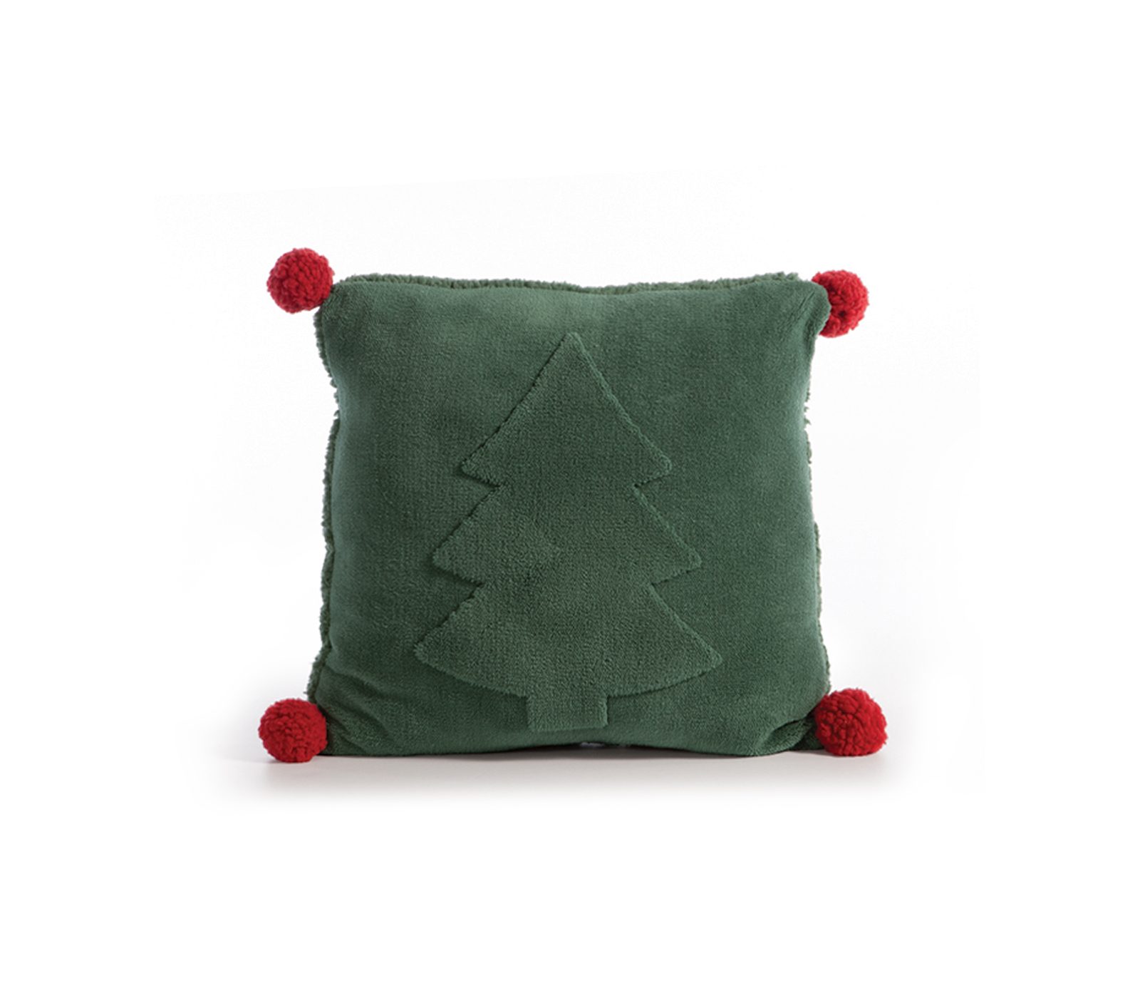 ΔΙΑΚΟΣΜΗΤΙΚΟ ΜΑΞΙΛΑΡΙ TREES OF JOY 45X45 green Χριστουγεννιάτικο Μαξιλάρι 45×45 Nef Nef Trees Of Joy Green - Image 1