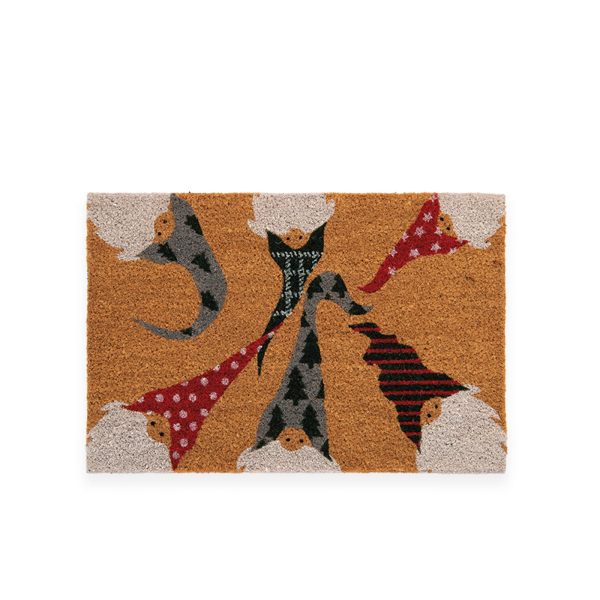 Χριστουγεννιάτικο Τάπετο Εισόδου 40x60 Nef Nef Dwarfs Fellowship Natural