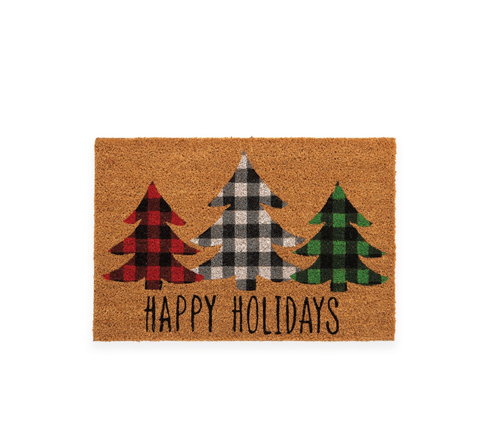 ΤΑΠΕΤΟ ΕΙΣΟΔΟΥ TREES OF JOY Χριστουγεννιάτικο Τάπετο Εισόδου 40x60 Nef Nef Trees Of Joy Natural - Image 1