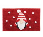 Χριστουγεννιάτικο Τάπετο Μπάνιου 50×80 Nef Nef My Dwarf Red