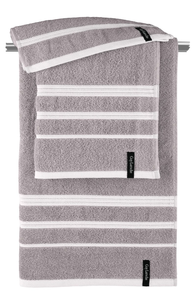 1122092225018 Σετ Πετσέτες 3 Τεμαχίων Guy Laroche Sofrano Melanze - Image 1