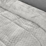 LINO Κουβερτοπάπλωμα Υπέρδιπλο (220x240) Lofti Ασημί - Image 2