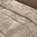 LINO Κουβερτοπάπλωμα Υπέρδιπλο (220x240) Lofti Taupe - Image 2