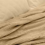 LINO Κουβέρτα Υπέρδιπλη (220x240) Fleece Napnest Μπεζ - Image 2