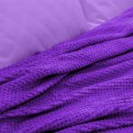 LINO Κουβέρτα Υπέρδιπλη (220x240) Fleece Napnest Μωβ - Image 2