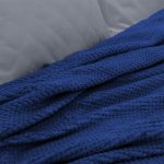LINO Κουβέρτα Υπέρδιπλη (220x240) Fleece Napnest Σκούρο Μπλε - Image 2